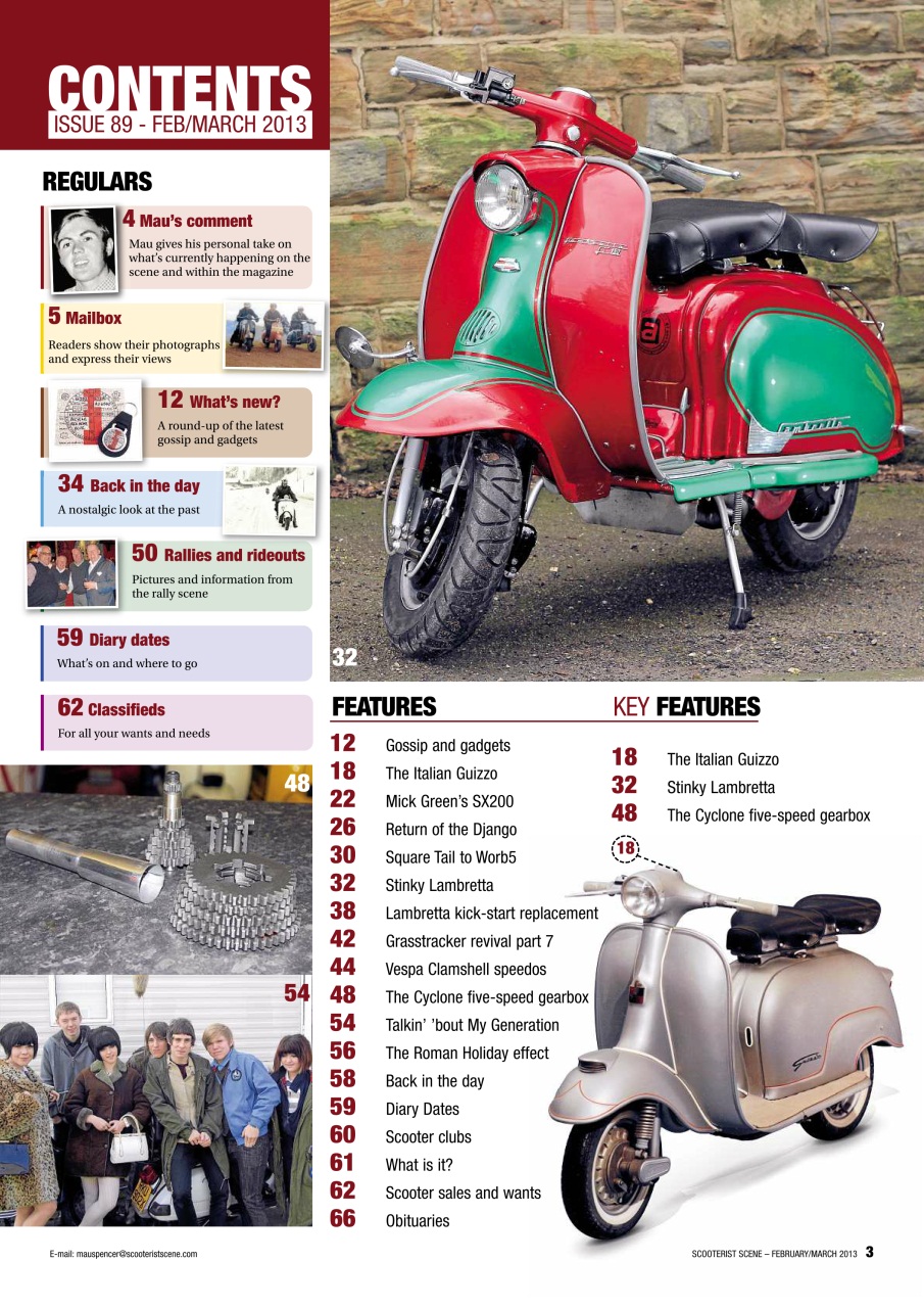 Classic Scooterist Preview Pages