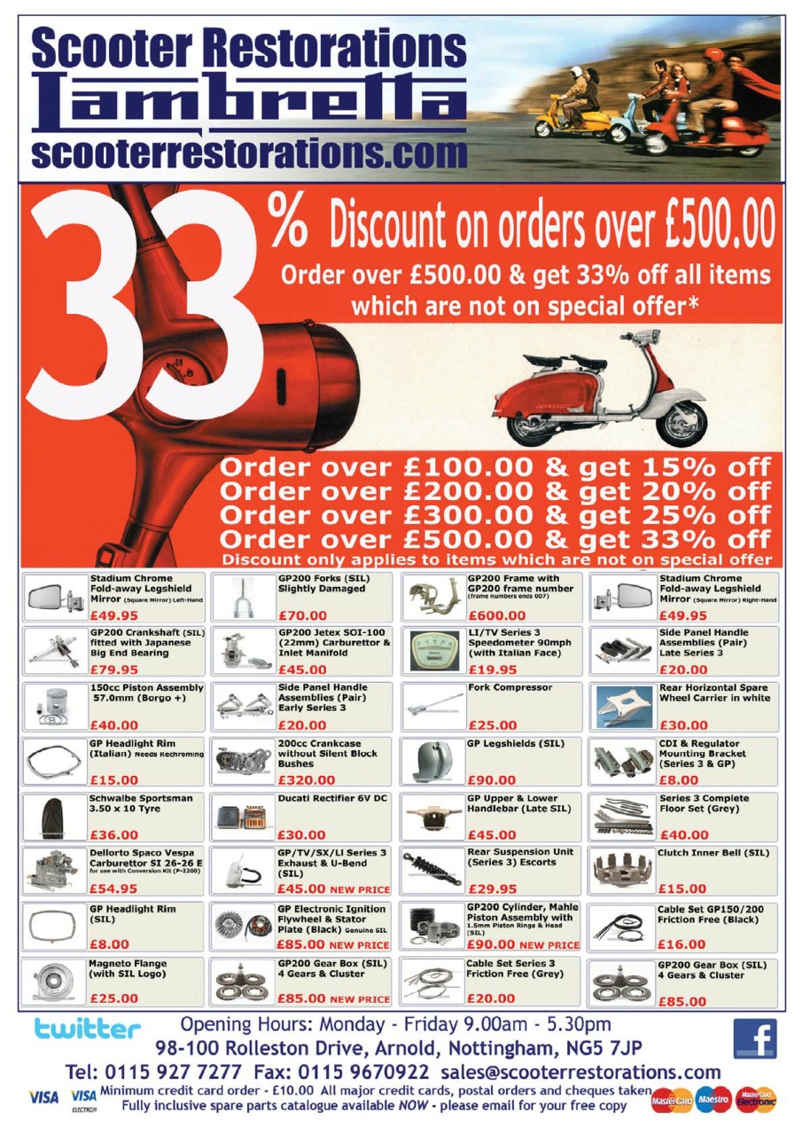 Classic Scooterist Preview Pages