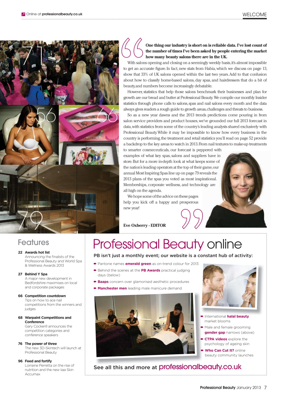 Professional Beauty Preview Pages
