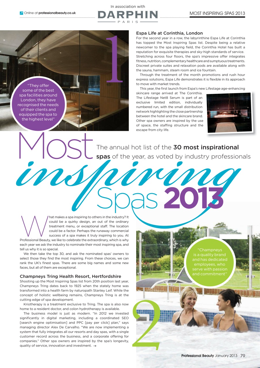 Professional Beauty Preview Pages