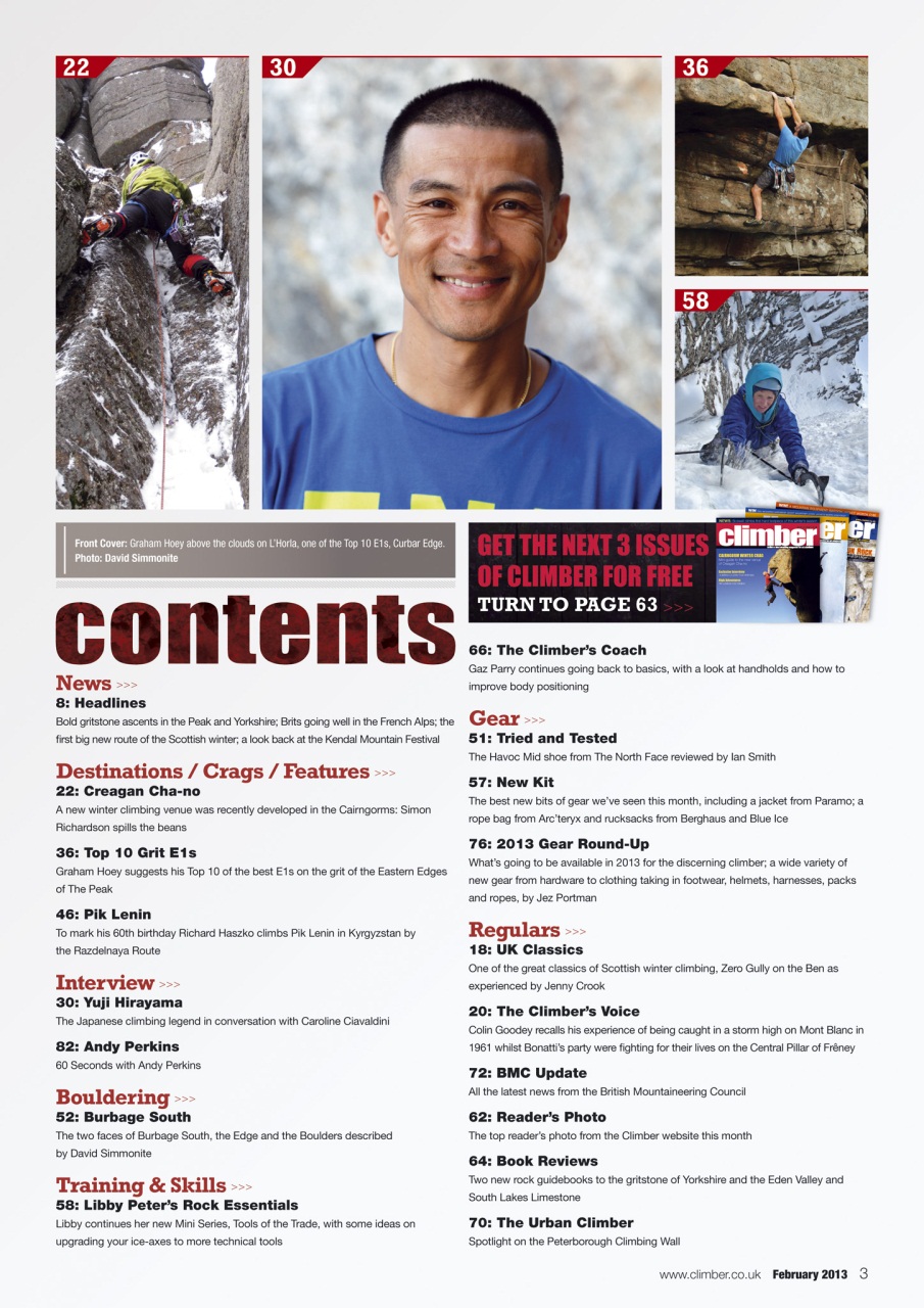 Climber Preview Pages