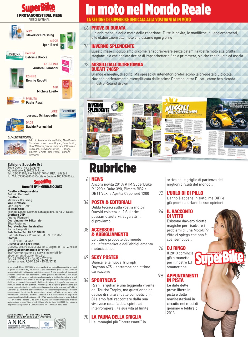 Superbike Italia Preview Pages