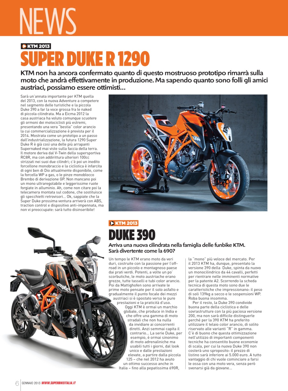 Superbike Italia Preview Pages