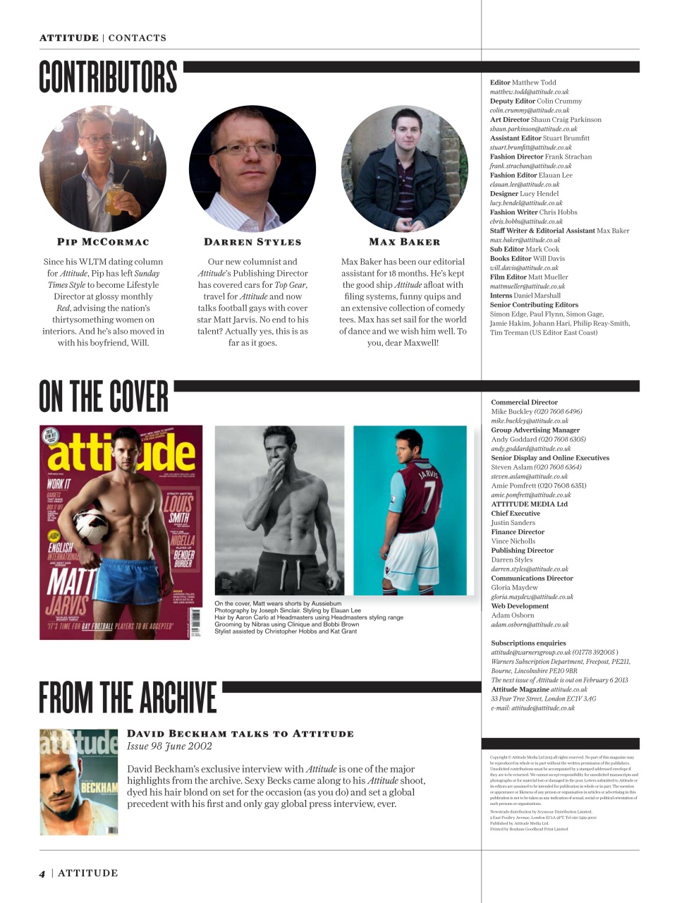 Attitude Preview Pages