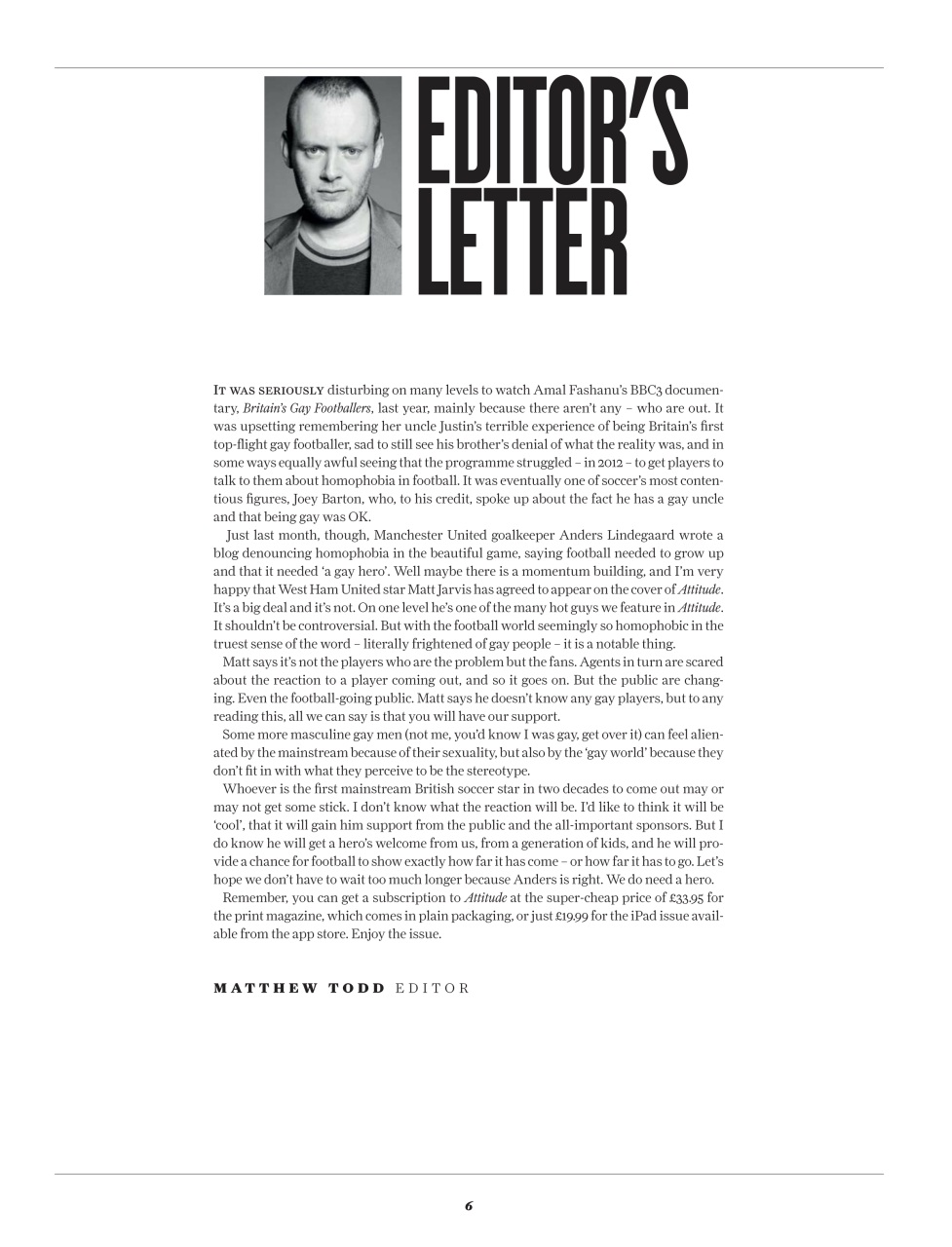 Attitude Preview Pages