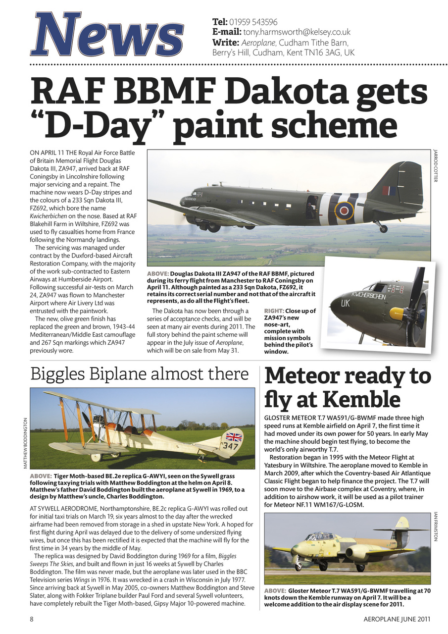 Aeroplane Preview Pages