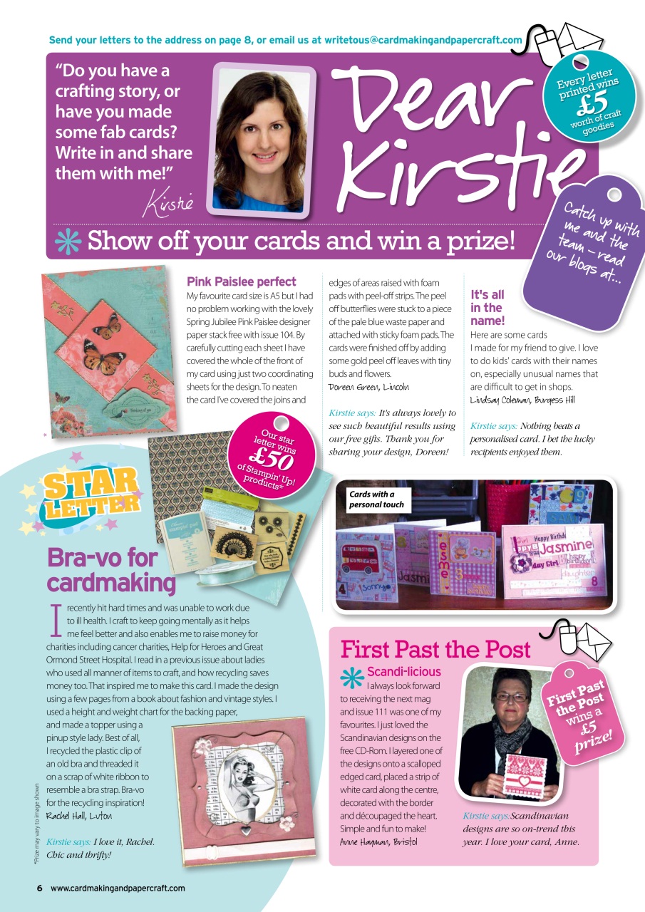 Cardmaking & Papercraft Preview Pages