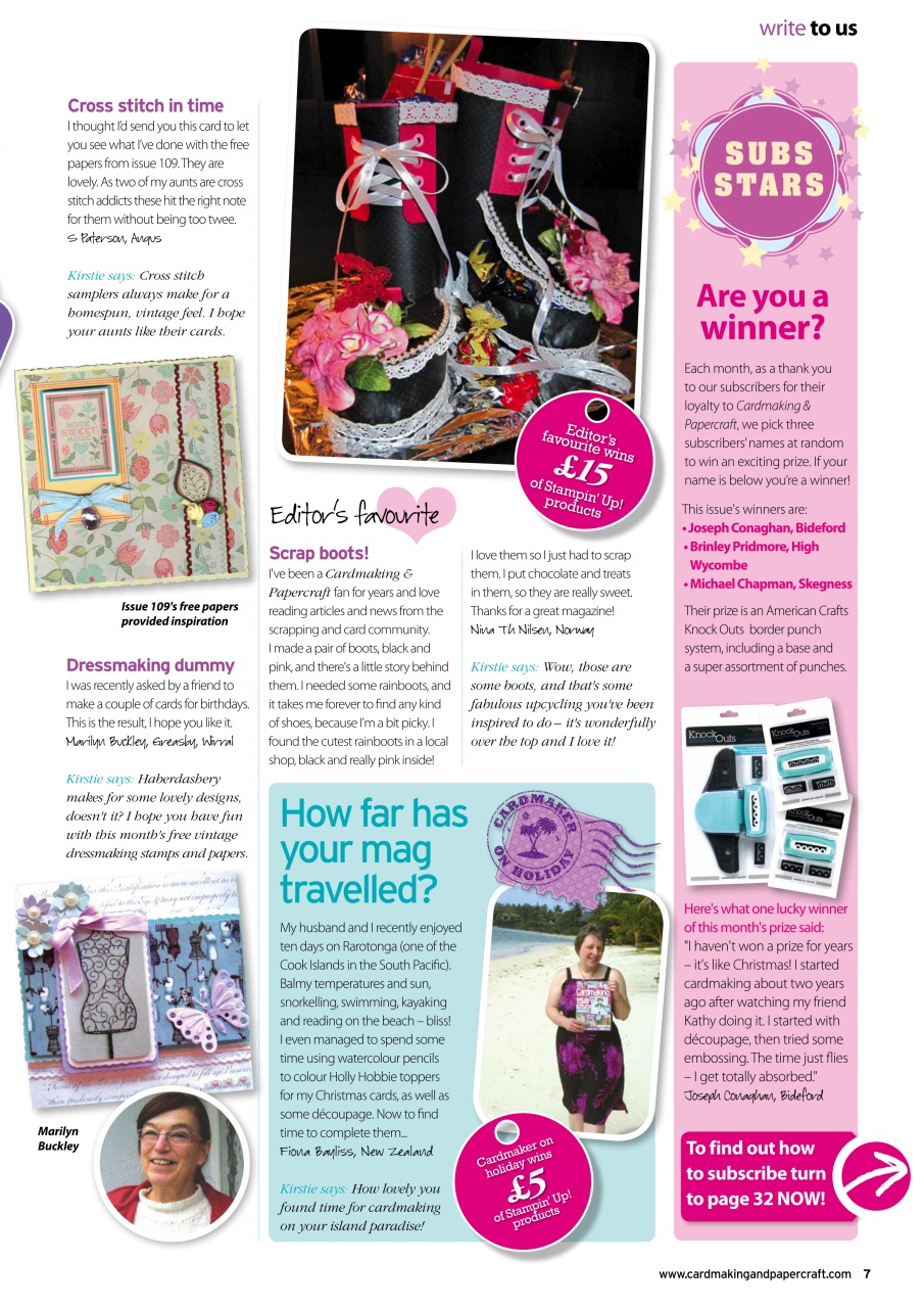 Cardmaking & Papercraft Preview Pages