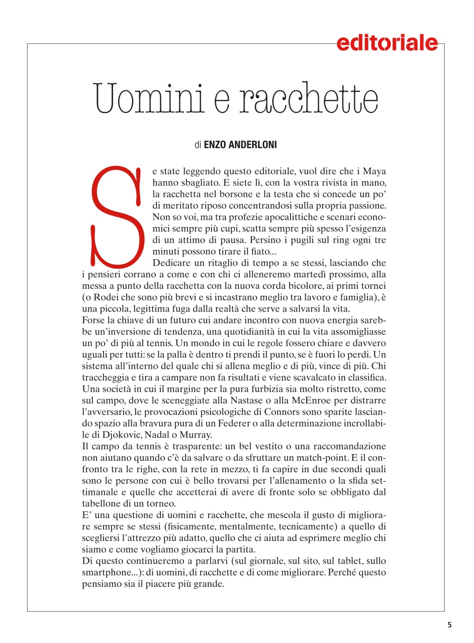 Il Tennis Italiano Preview Pages