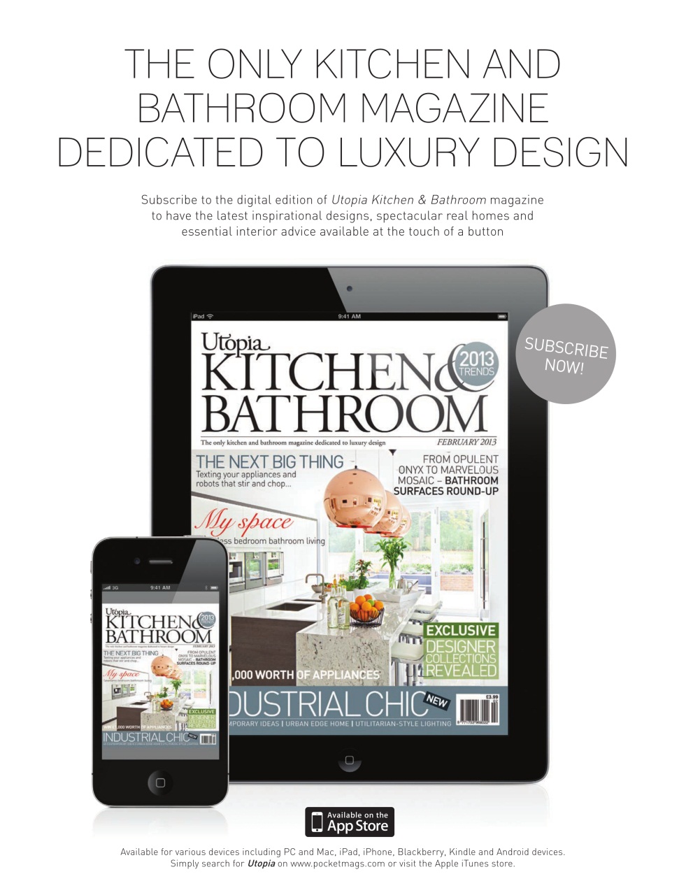 Utopia Kitchen & Bathroom Preview Pages