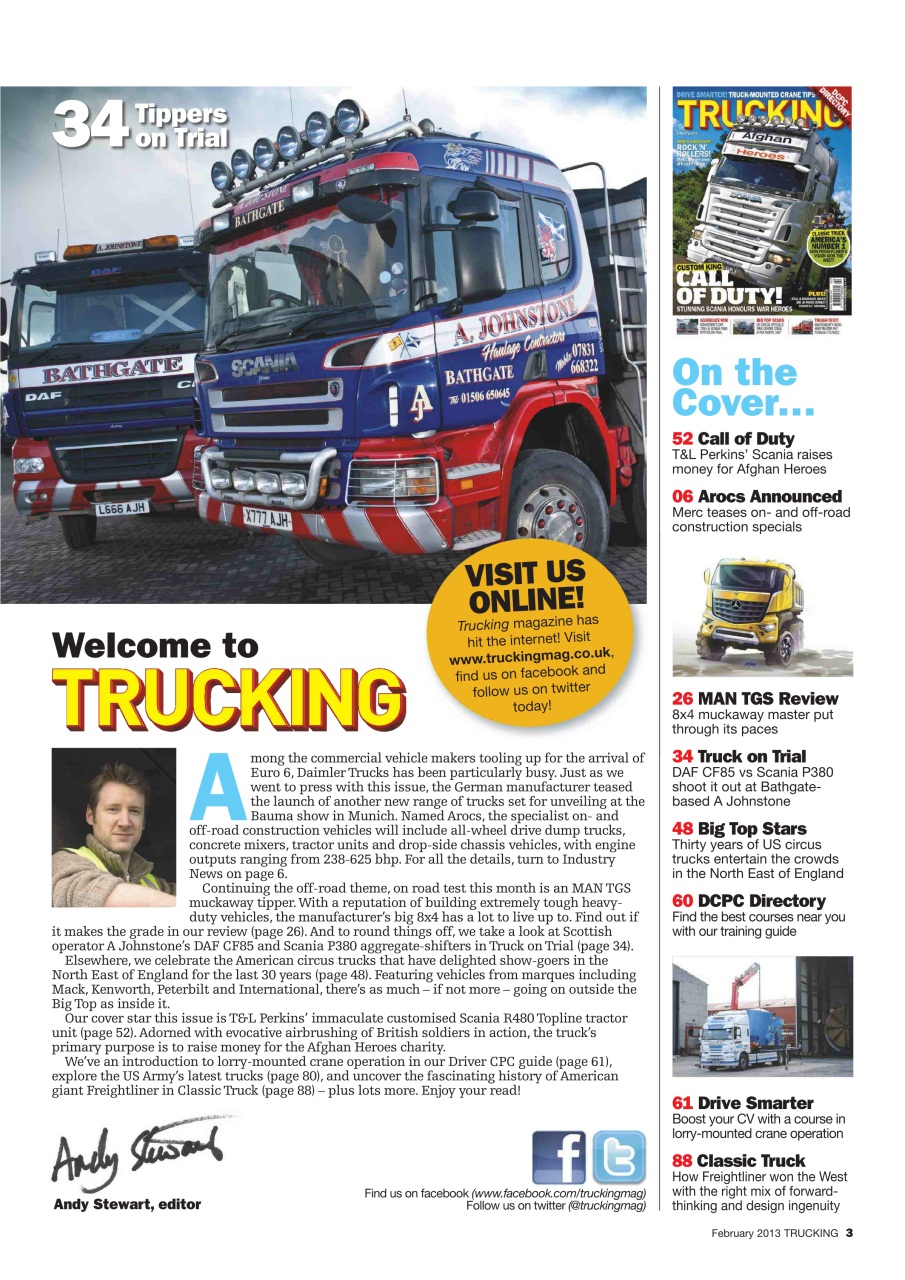 Trucking Magazine Preview Pages