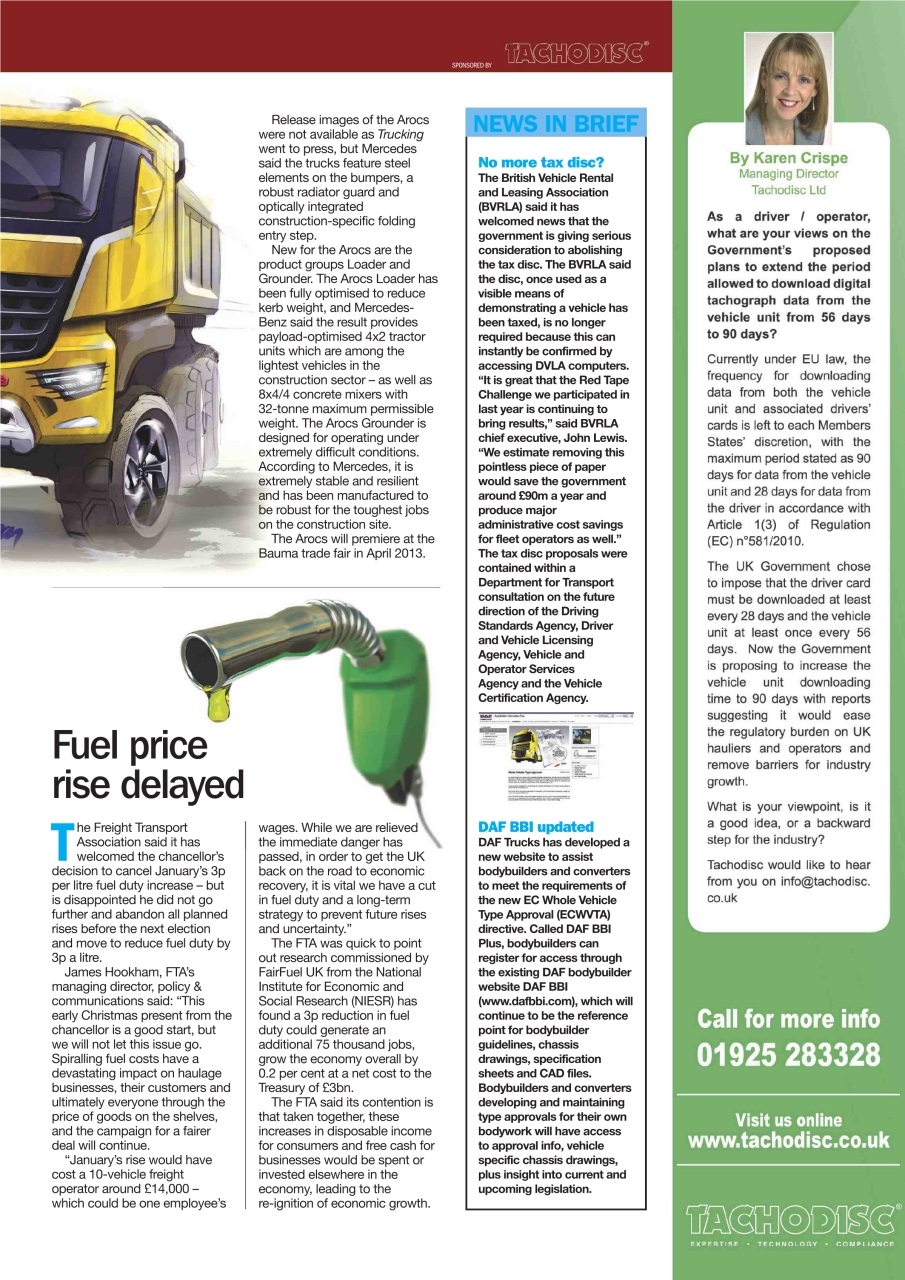 Trucking Magazine Preview Pages
