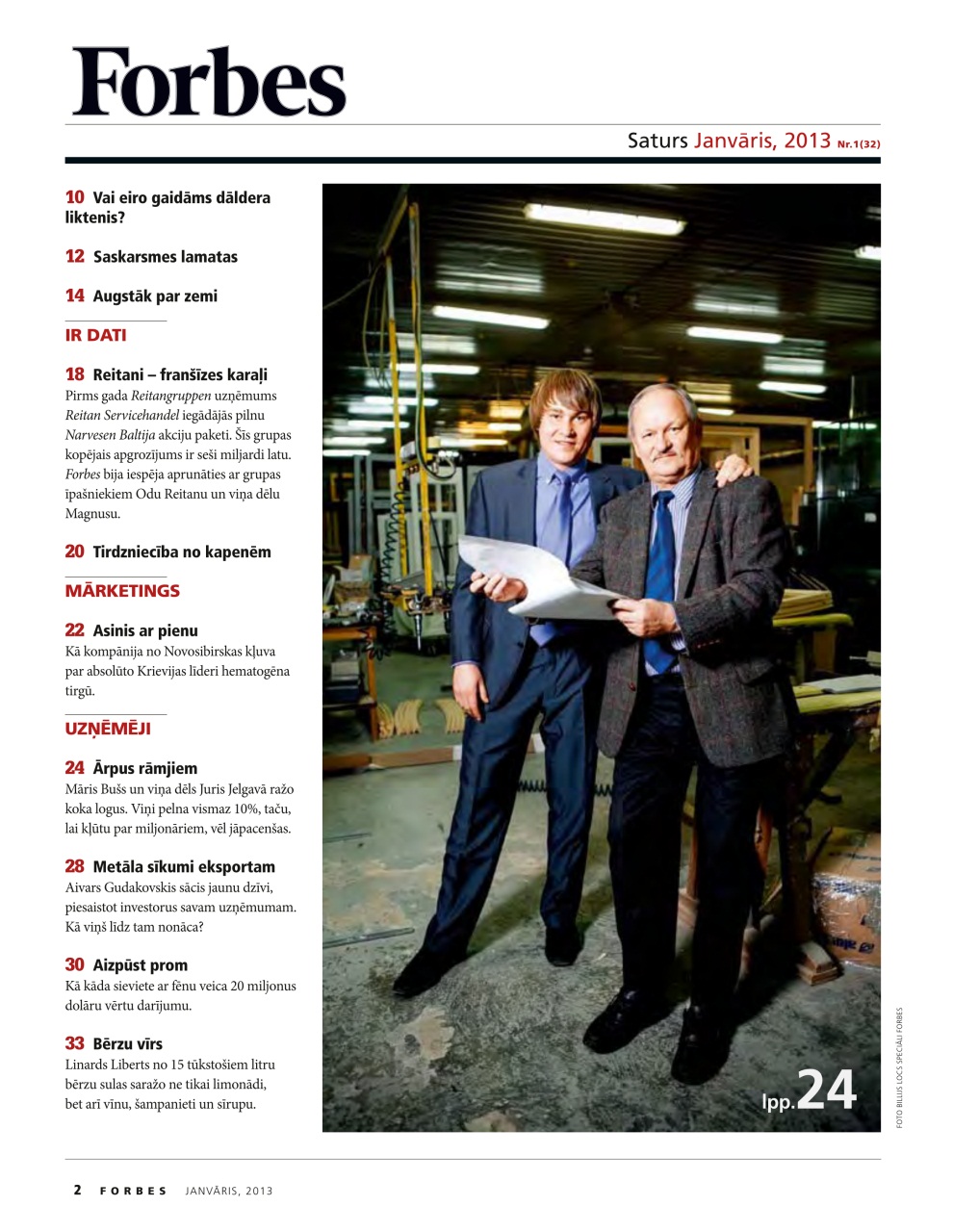 Forbes Latvia Preview Pages