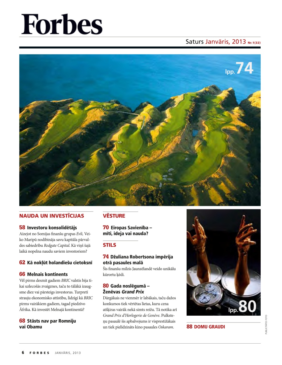 Forbes Latvia Preview Pages