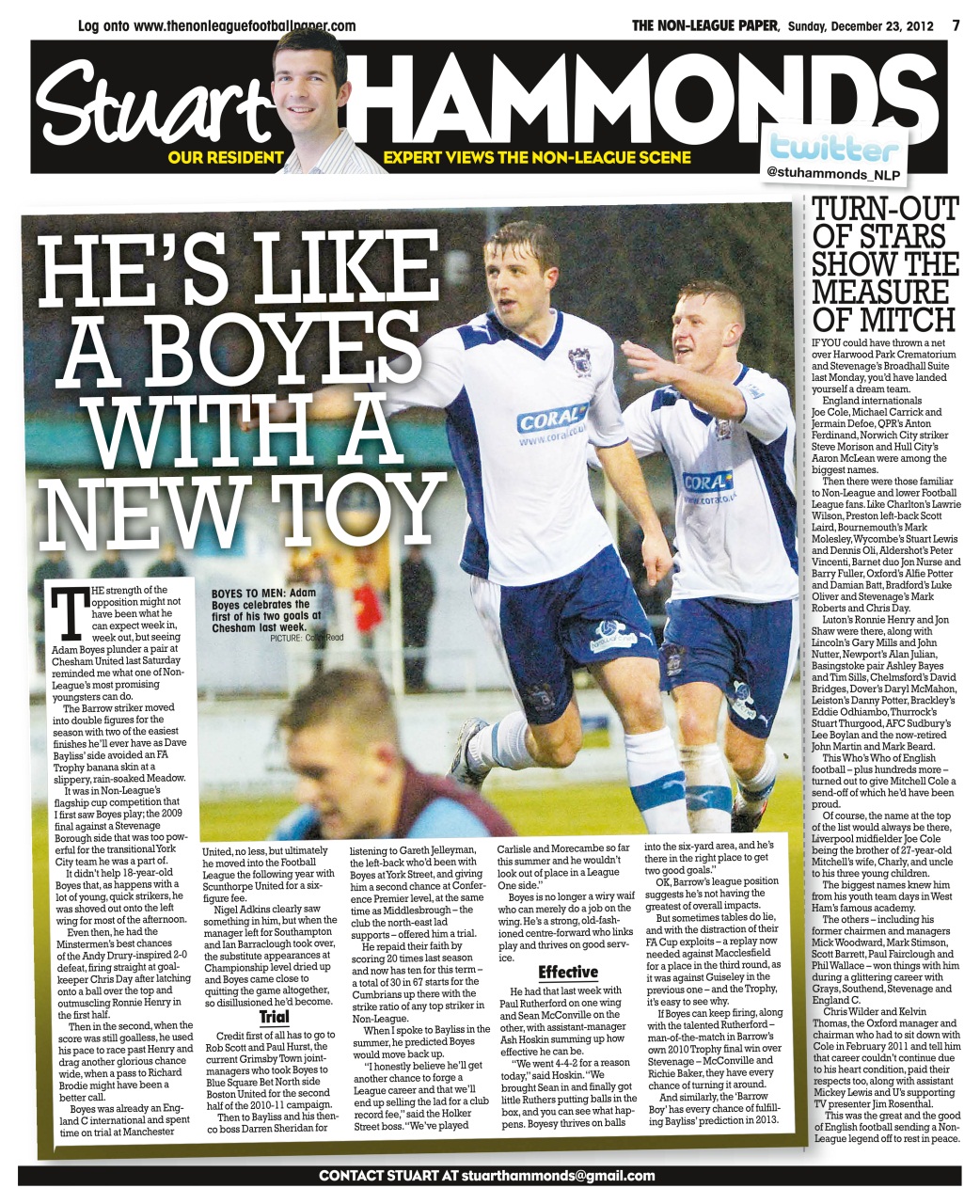 The Non-League Football Paper Preview Pages