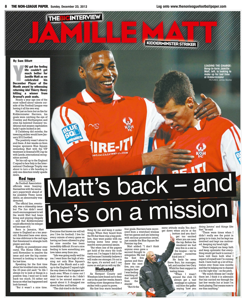 The Non-League Football Paper Preview Pages