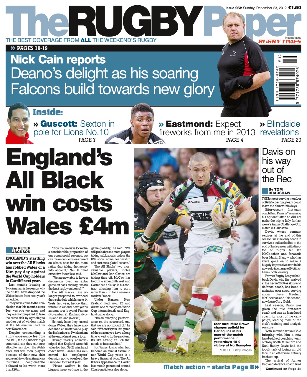 The Rugby Paper Preview Pages