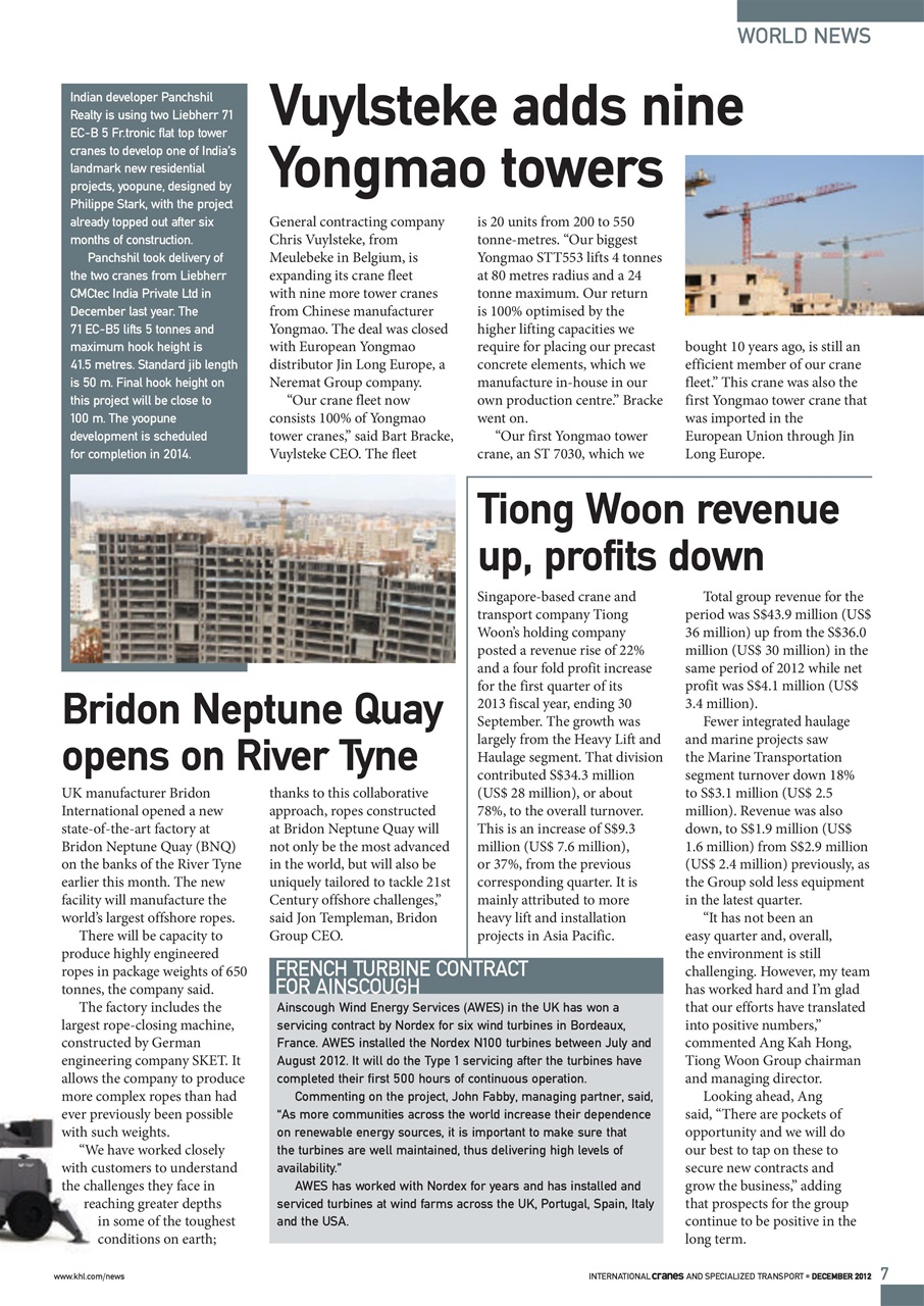 Int. Cranes and Specialized Transp Preview Pages