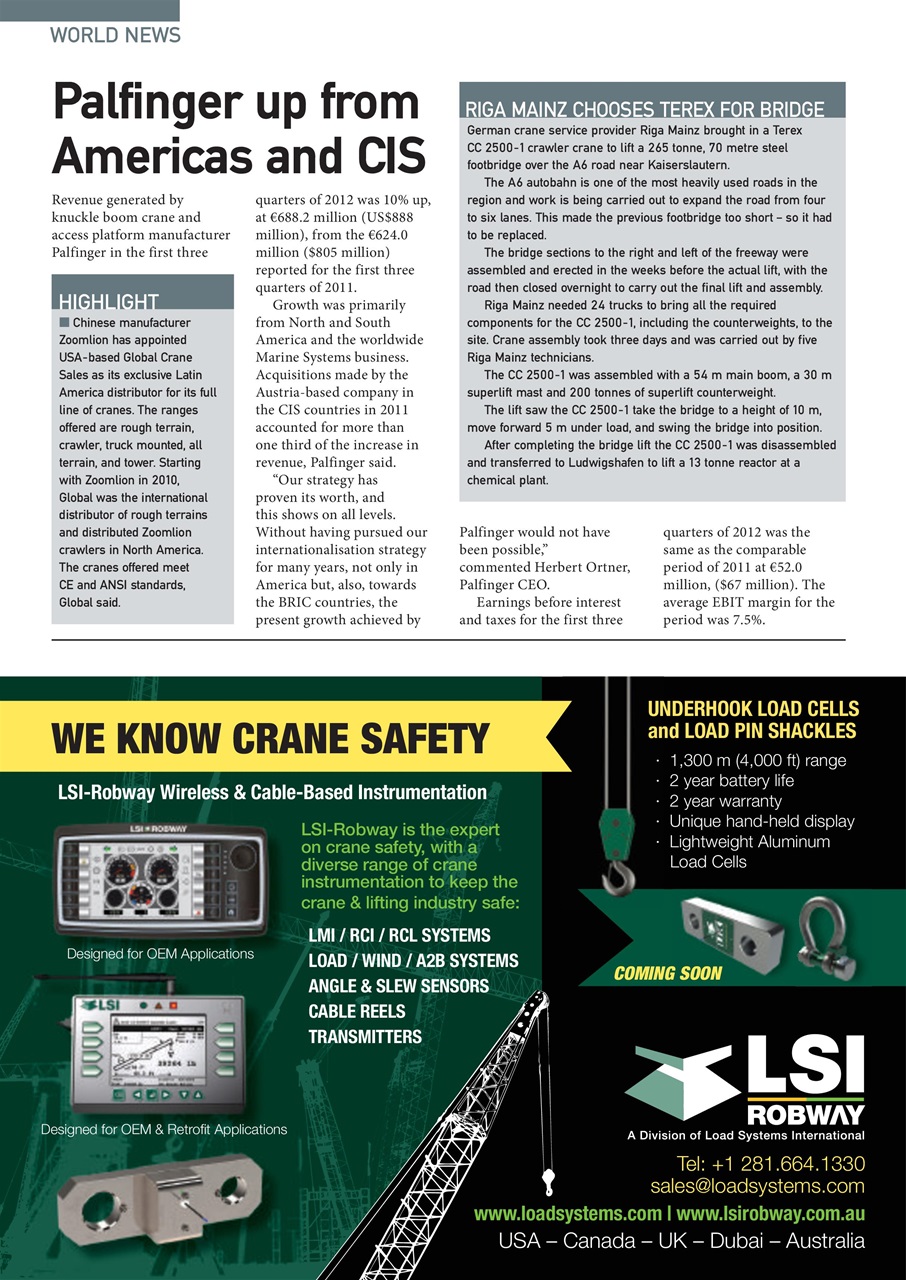 Int. Cranes and Specialized Transp Preview Pages