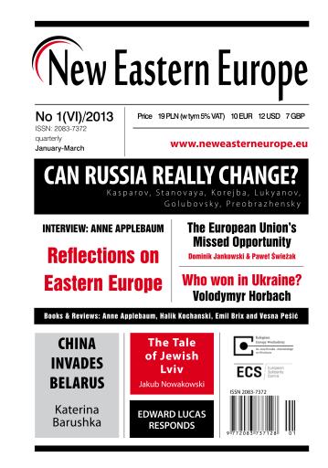 New Eastern Europe issue 
