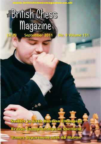 British Chess Magazine issue September 2011