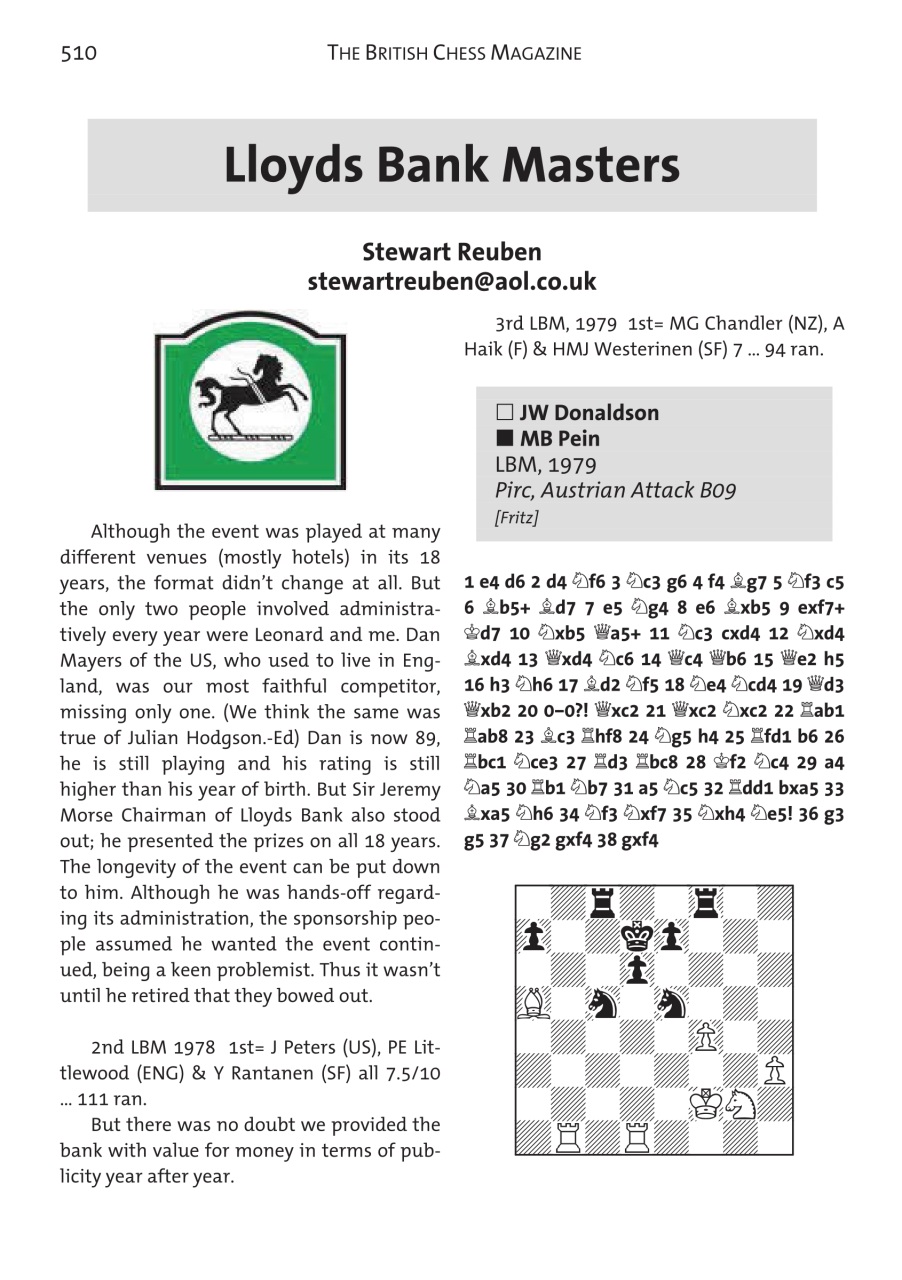 British Chess Magazine Preview Pages