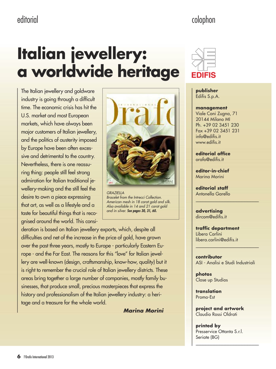 l'Orafo Italiano Preview Pages