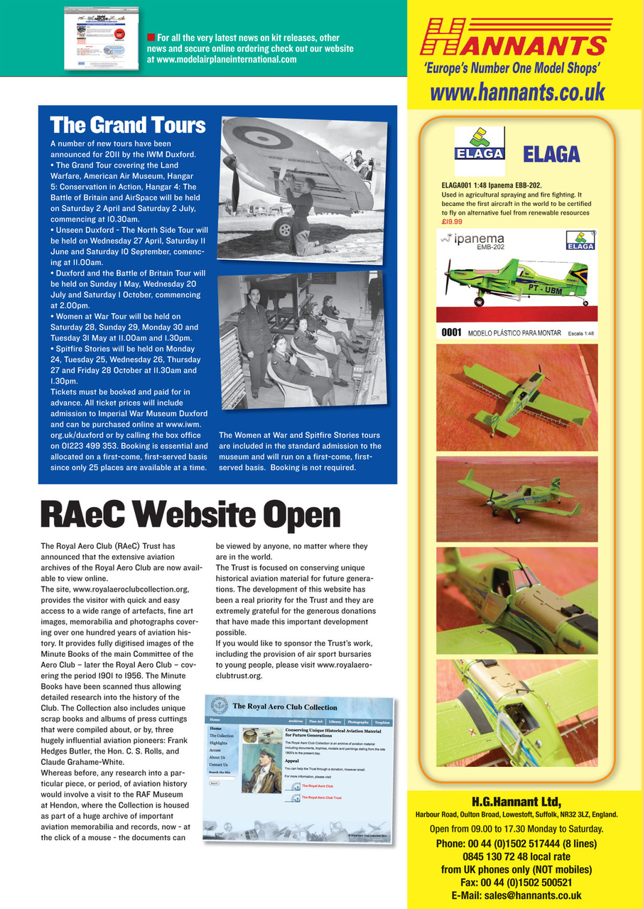 Model Airplane International Preview Pages