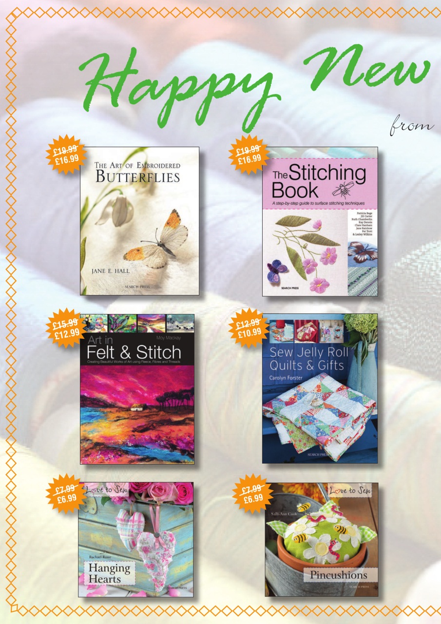 Embroidery Magazine Preview Pages