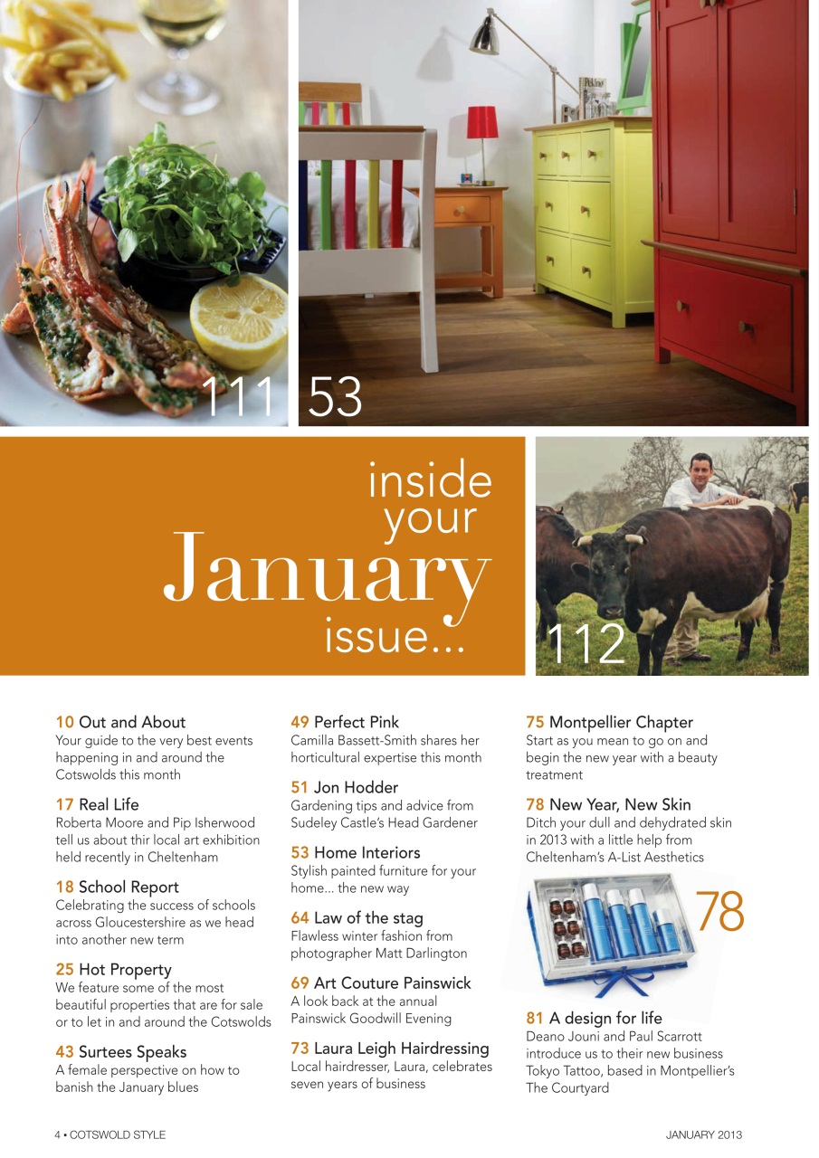 Cotswold Style Preview Pages