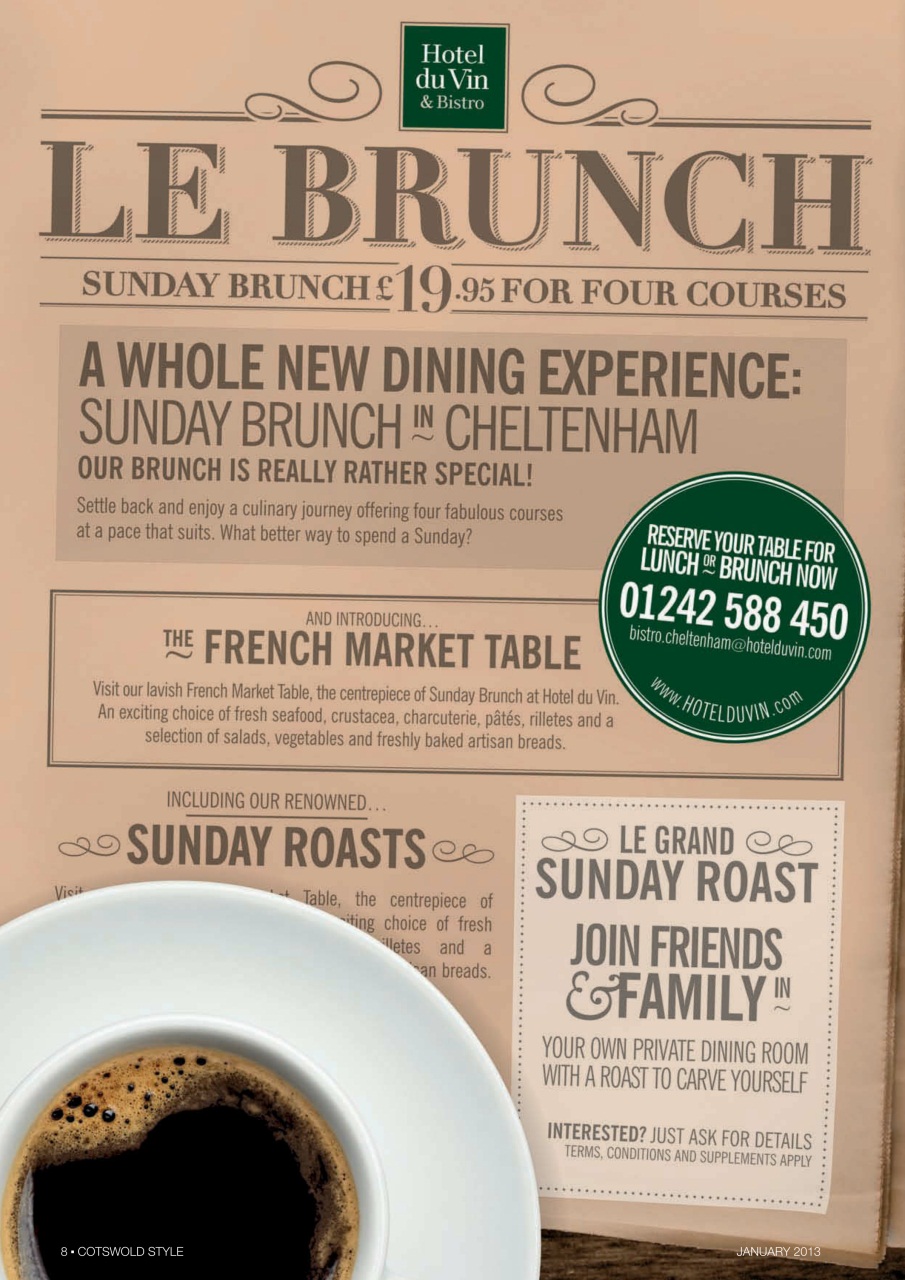 Cotswold Style Preview Pages