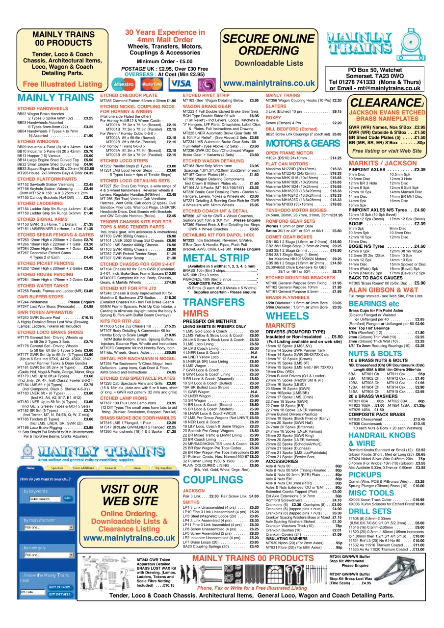 British Railway Modelling (BRM) Preview Pages