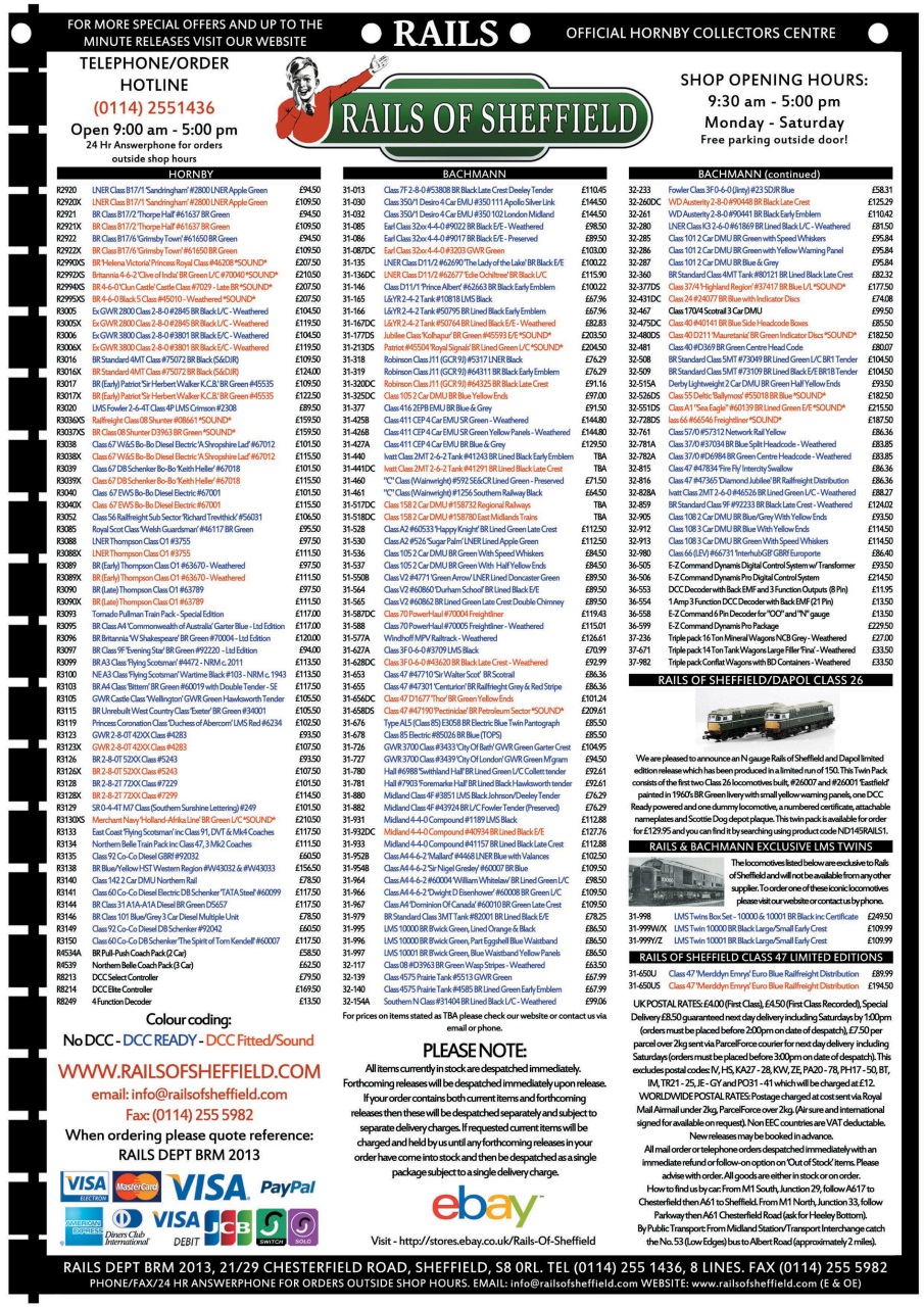 British Railway Modelling (BRM) Preview Pages