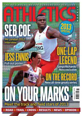 AW – Athletics Weekly Magazine issue AW January 3 2013