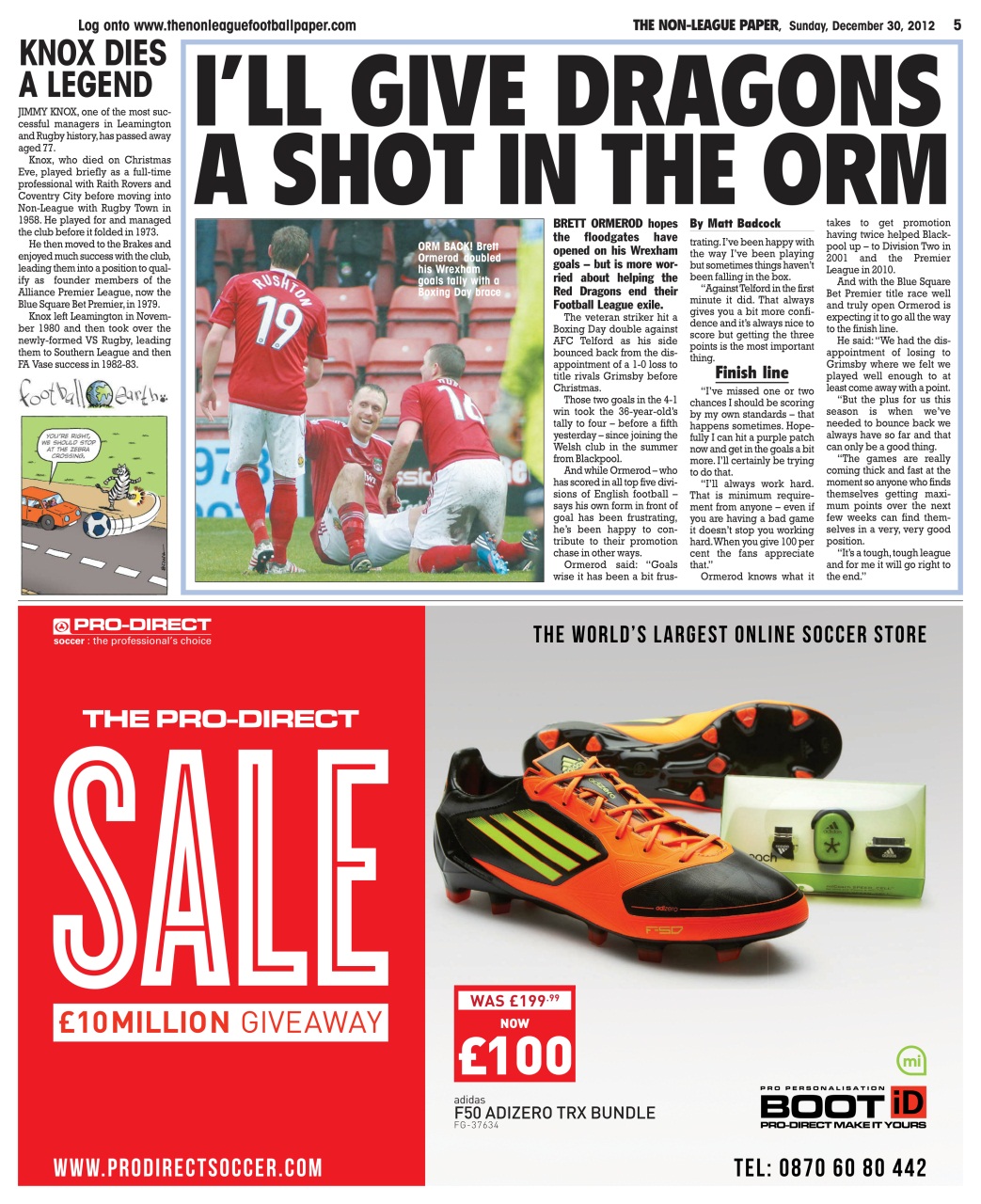 The Non-League Football Paper Preview Pages