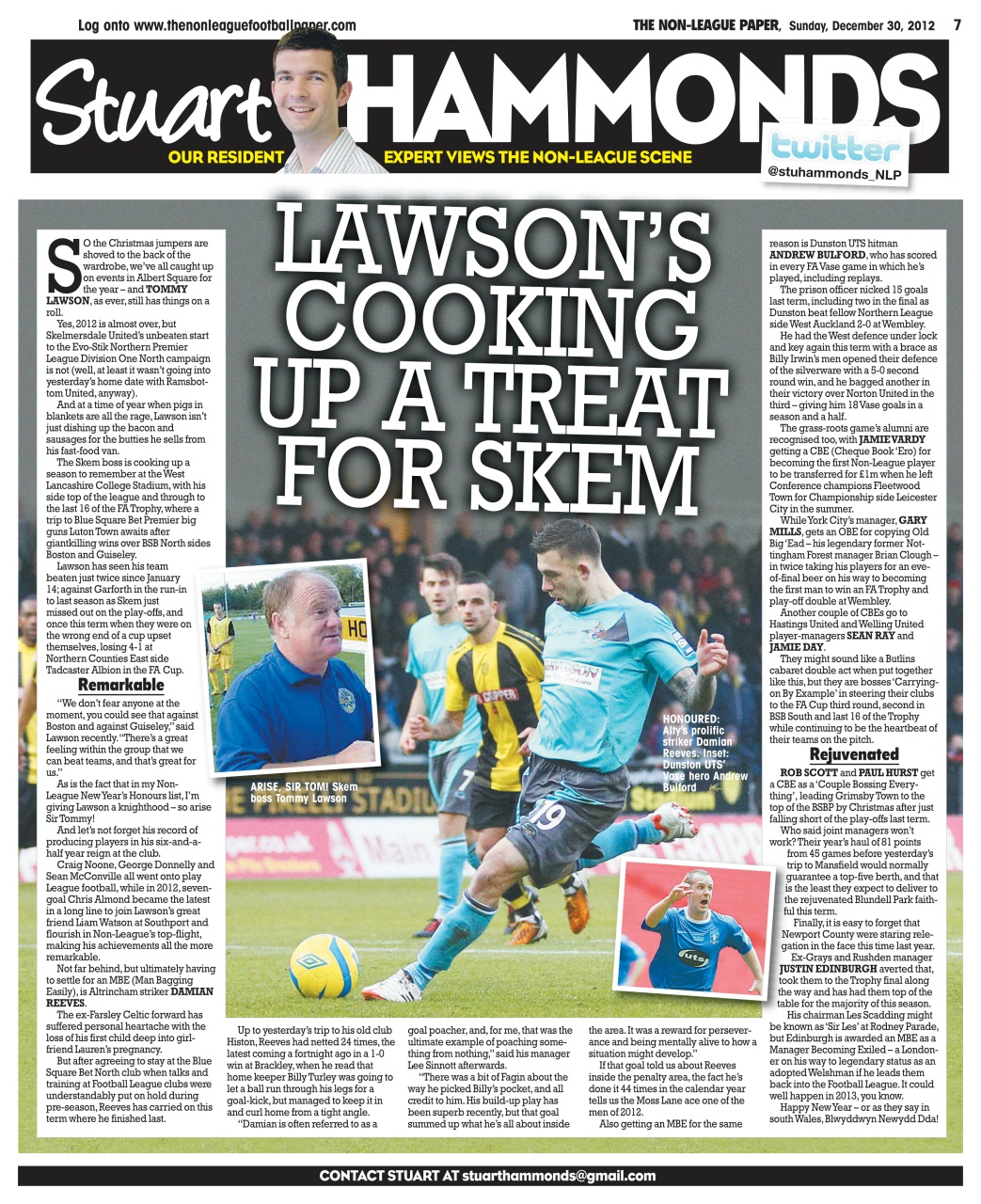 The Non-League Football Paper Preview Pages