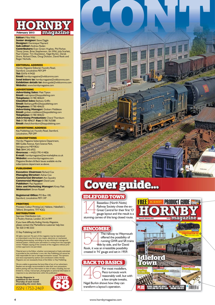 Hornby Magazine Preview Pages
