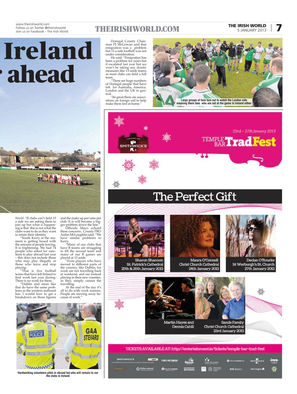 Irish World Preview Pages