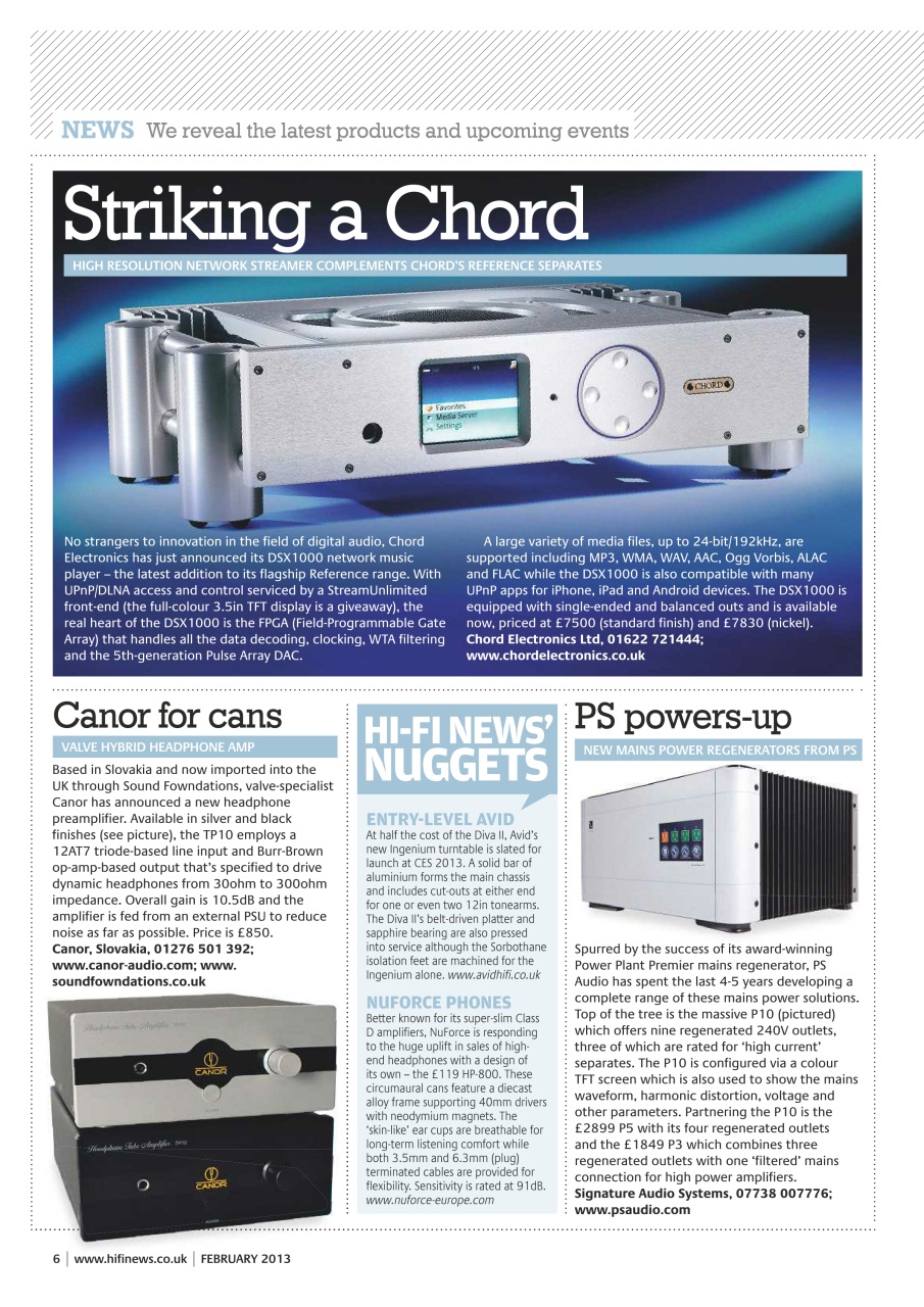 Hi-Fi News Preview Pages
