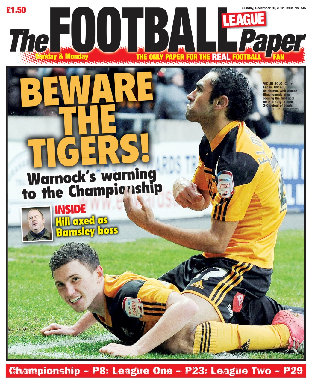 The Football League Paper Preview Pages