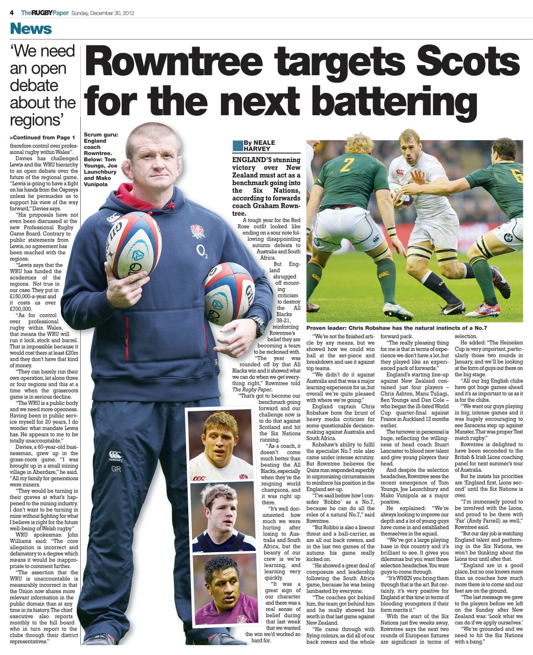 The Rugby Paper Preview Pages