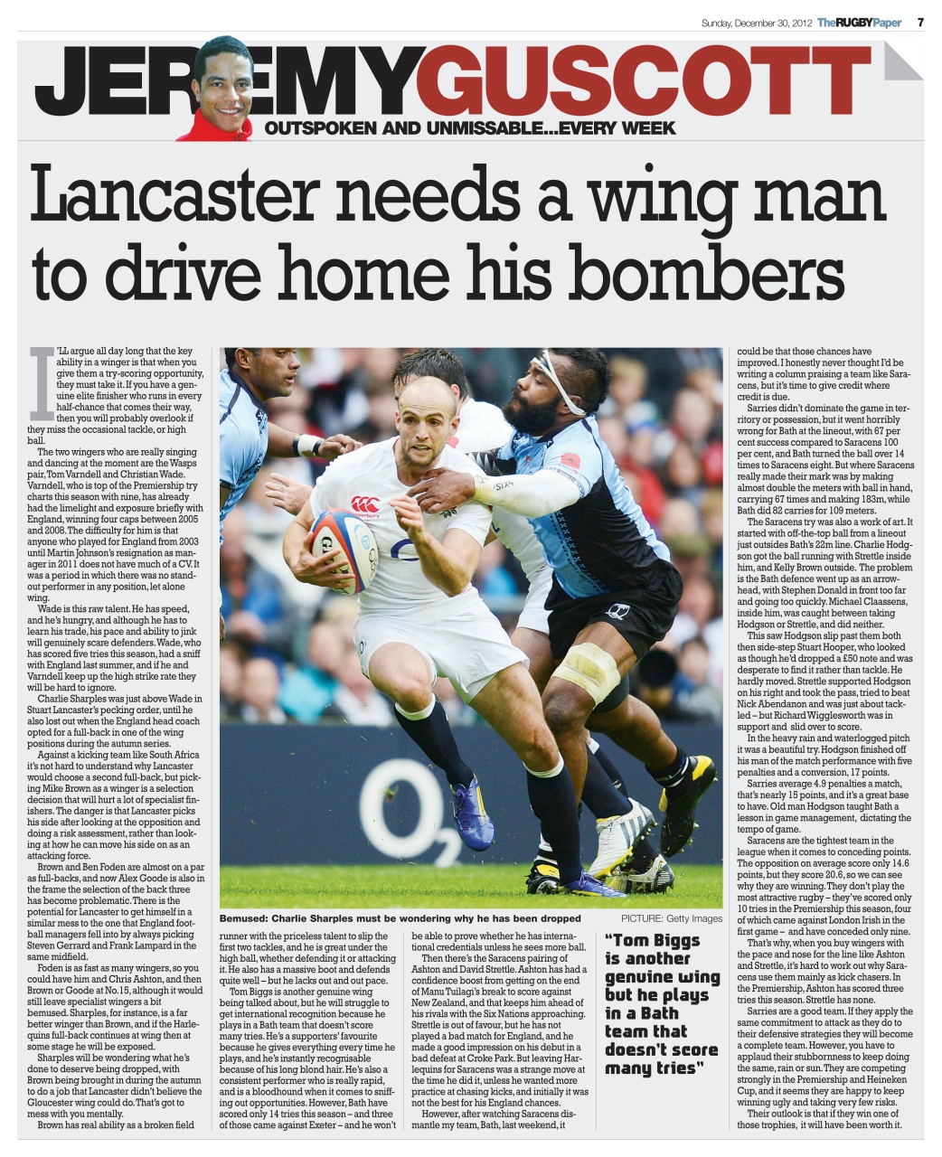 The Rugby Paper Preview Pages