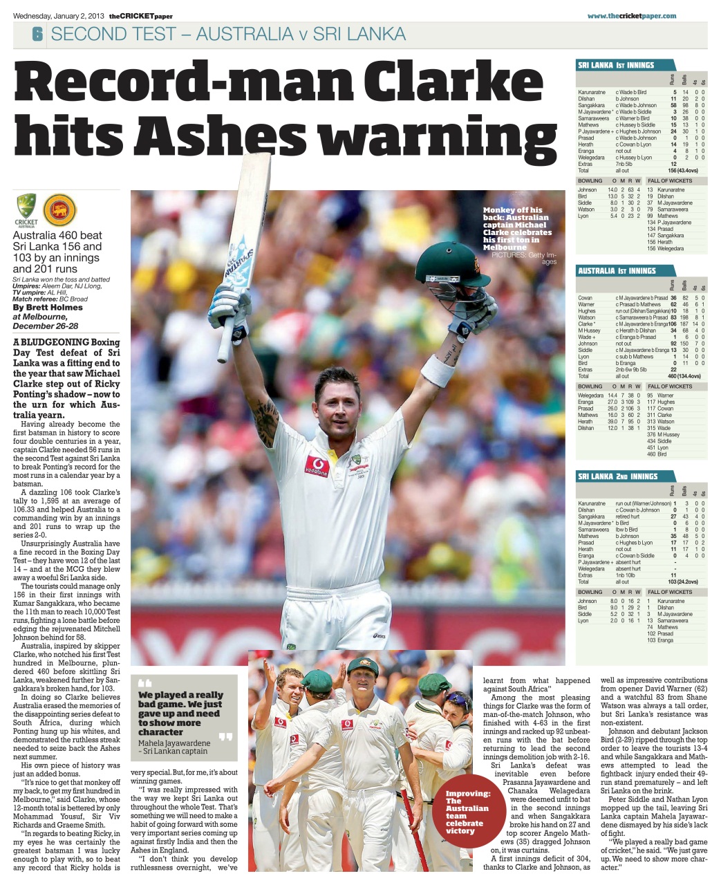 The Cricket Paper Preview Pages