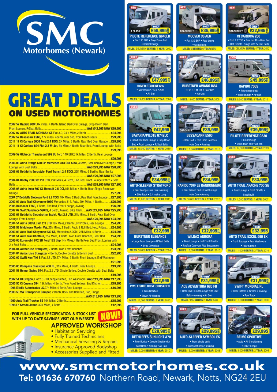 What Motorhome magazine Preview Pages