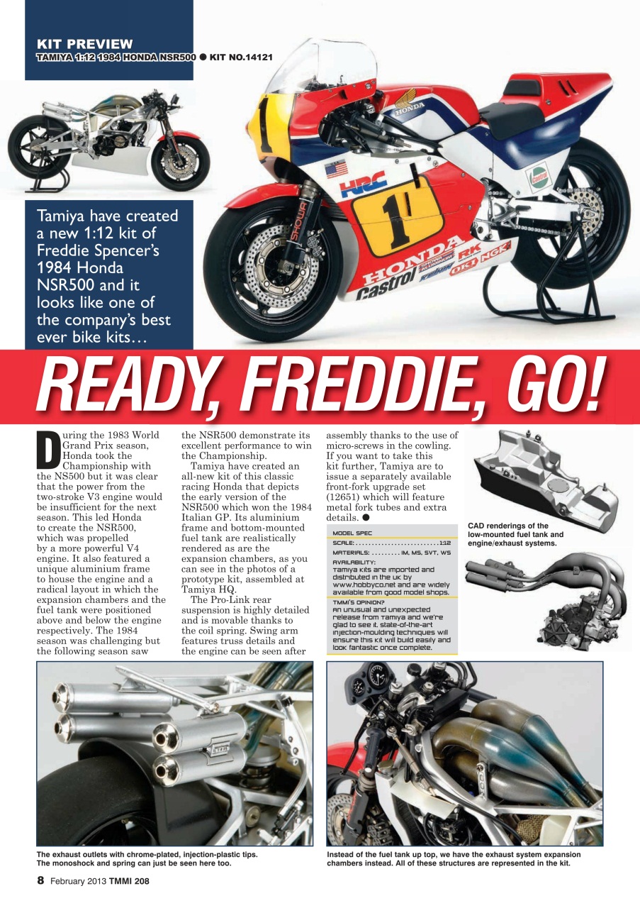 Tamiya Model Magazine Preview Pages