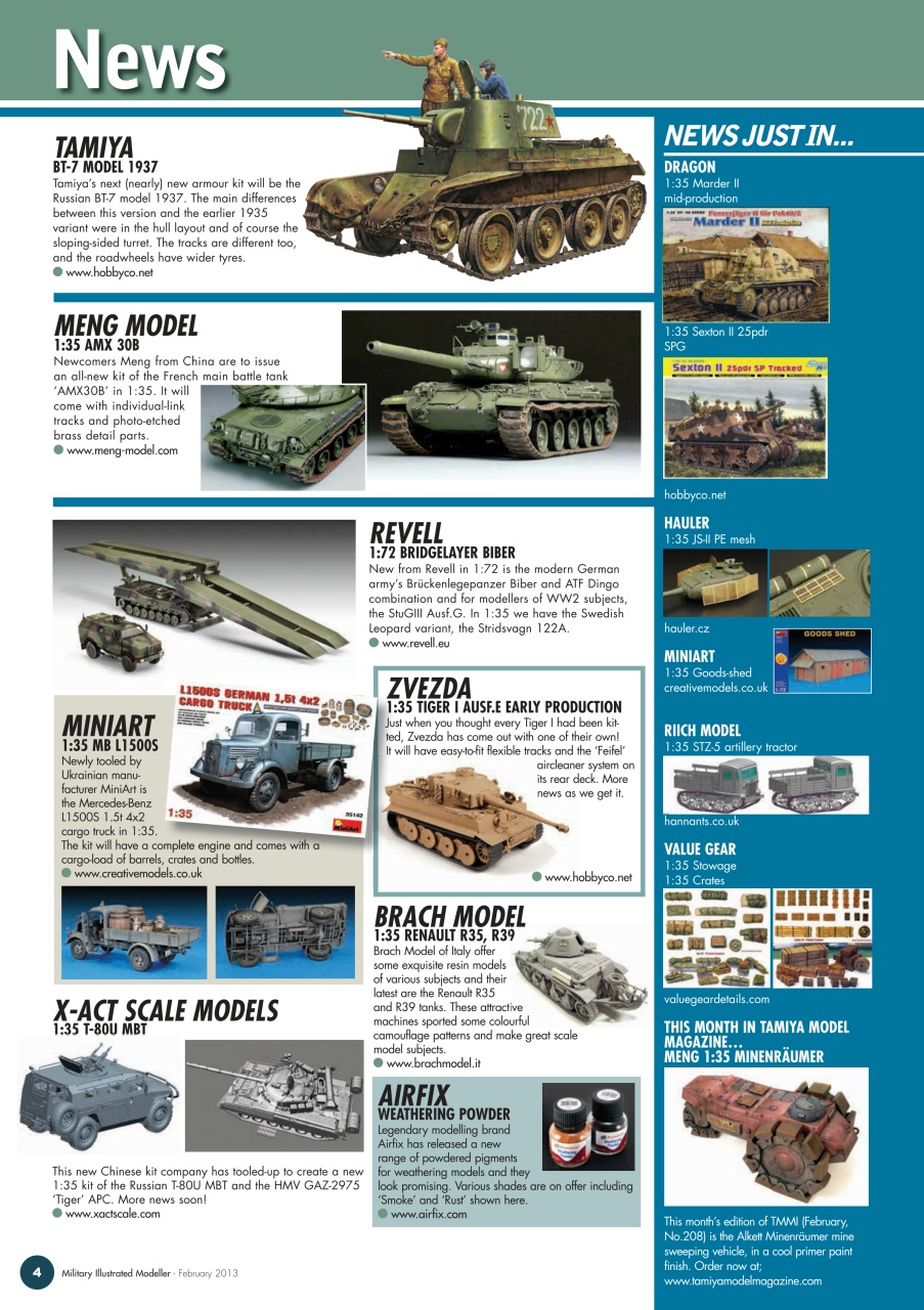 MIM: AFV Edition Preview Pages
