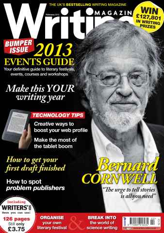 Writing Magazine issue Writing Magazine February 2013