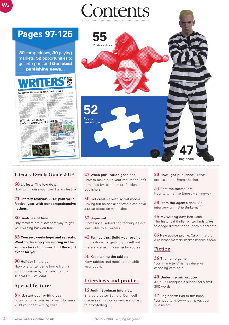 Writing Magazine Preview Pages