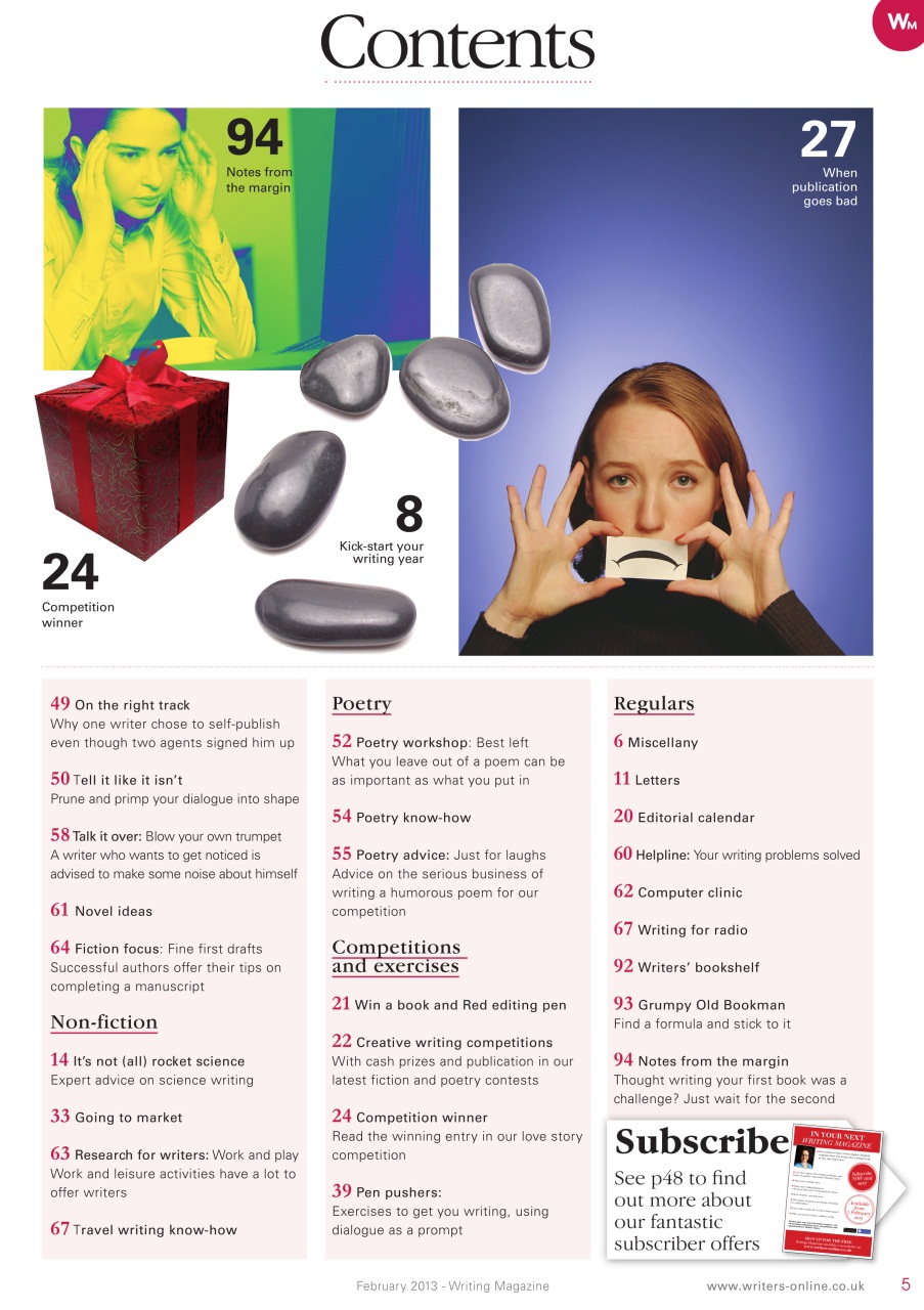 Writing Magazine Preview Pages