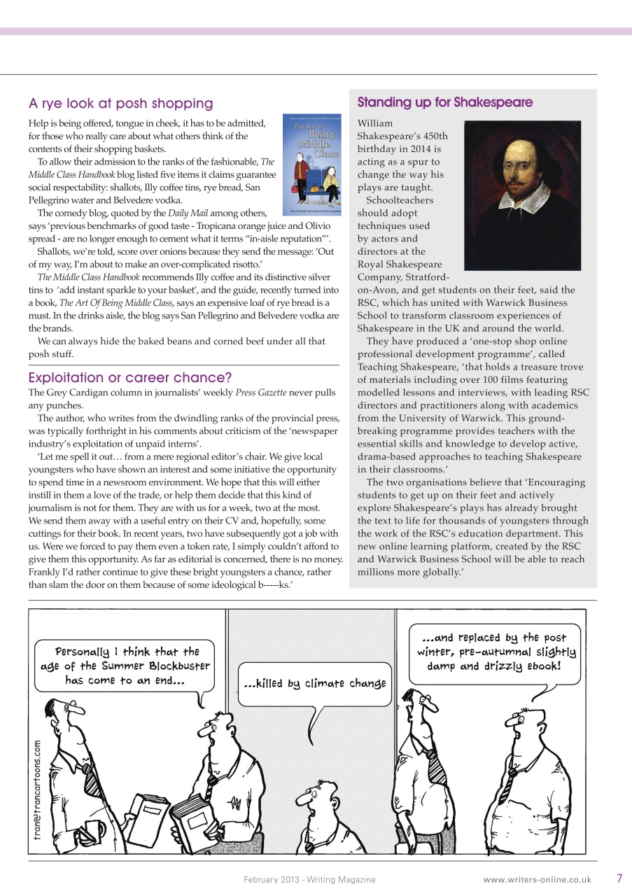 Writing Magazine Preview Pages